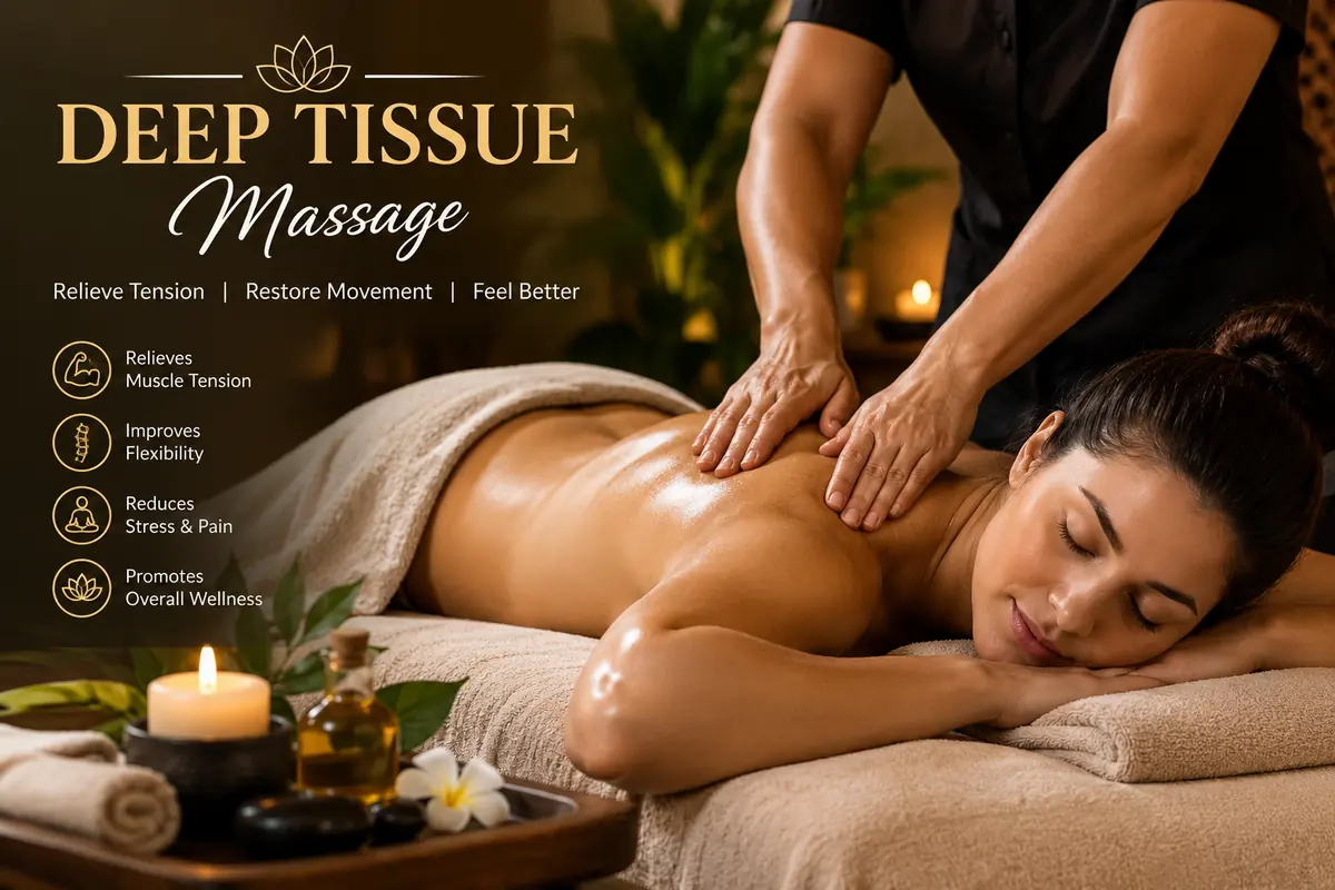 Deep Tissue Massage at Icon Thai Spa, Wakad, Pune