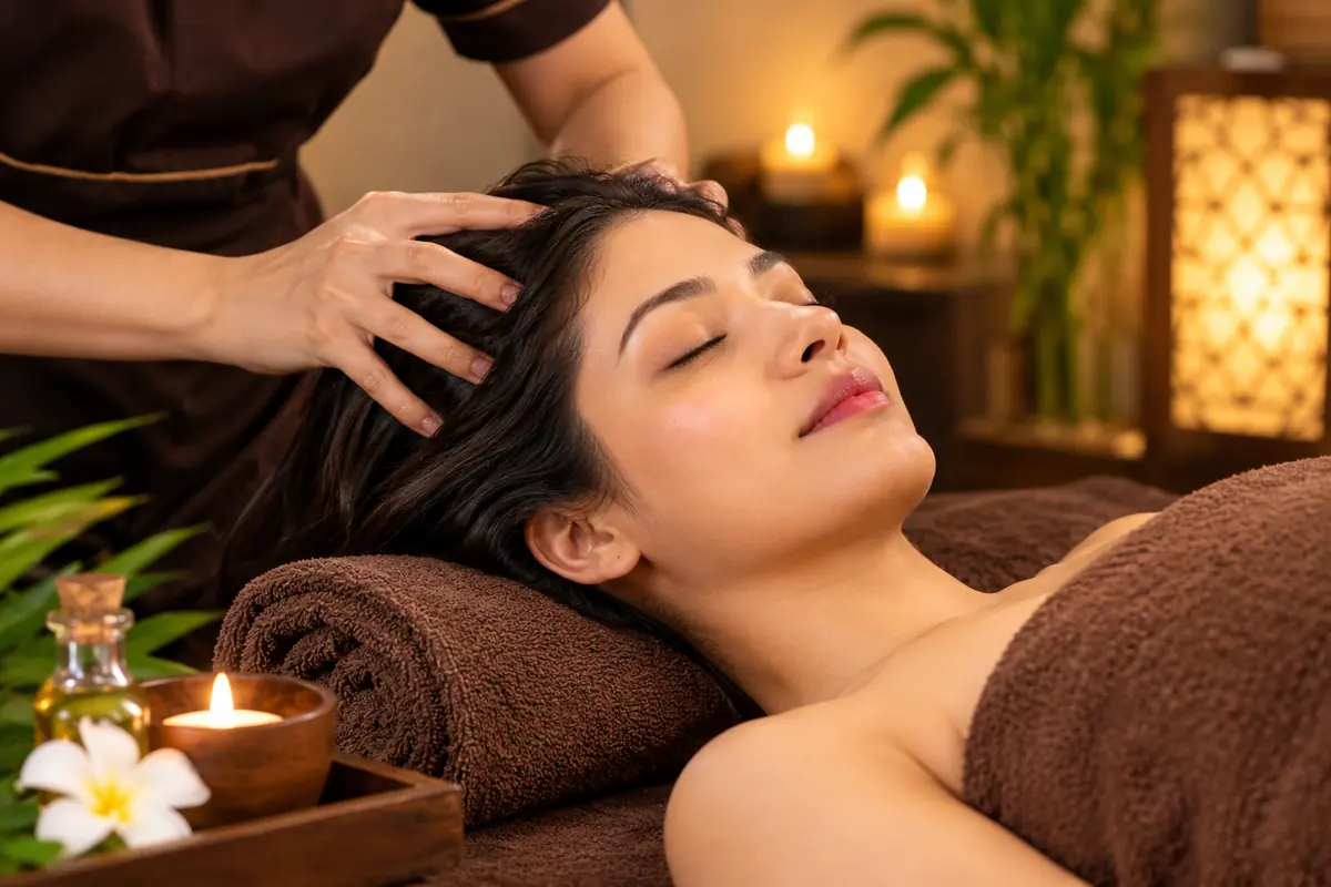 Head Massage at Icon Thai Spa, Wakad, Pune